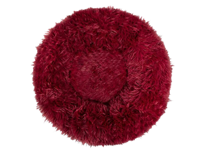 Round Dog and Cat Cushion (Red)