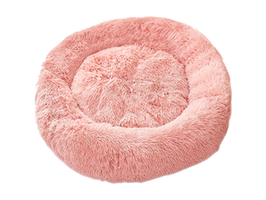 Round Dog and Cat Cushion (Pink)