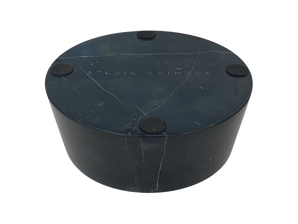 Marble food bowl | Black