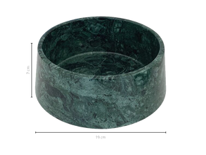 Marble food bowl | Green