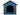 Reedog Dome House Grey Flower