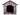 Reedog Dome House Brown Flower