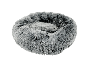 Round Dog and Cat Cushion (Grey)