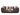Reedog Comfy Brown & Stripes Dog Bed