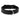 Dog collar Gloria Drymilled Black (30 x 1,5 cm)-0