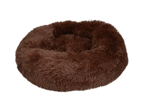 Round Dog and Cat Cushion (Brown)